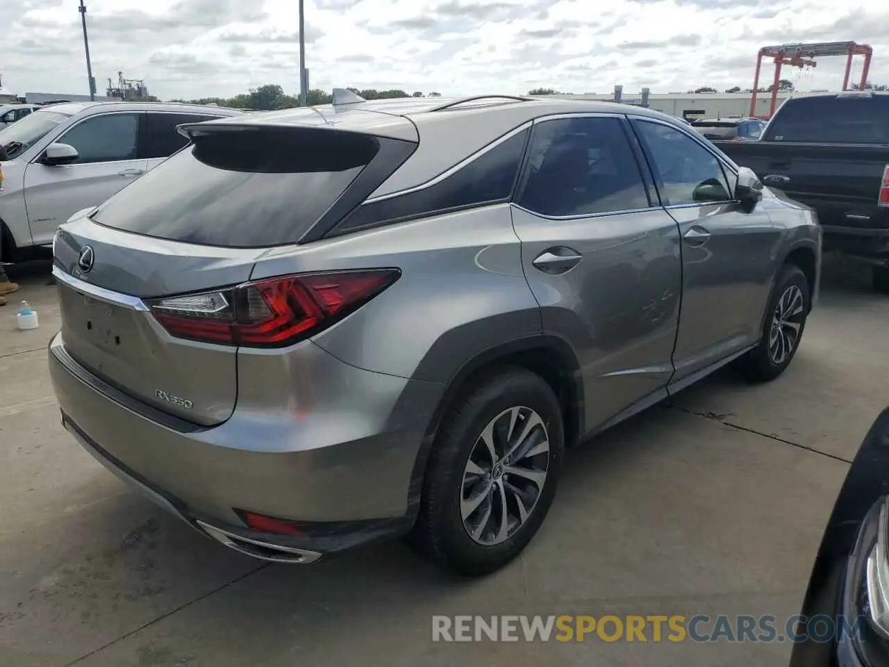 3 Photograph of a damaged car 2T2AZMAA0NC222748 LEXUS RX350 2022