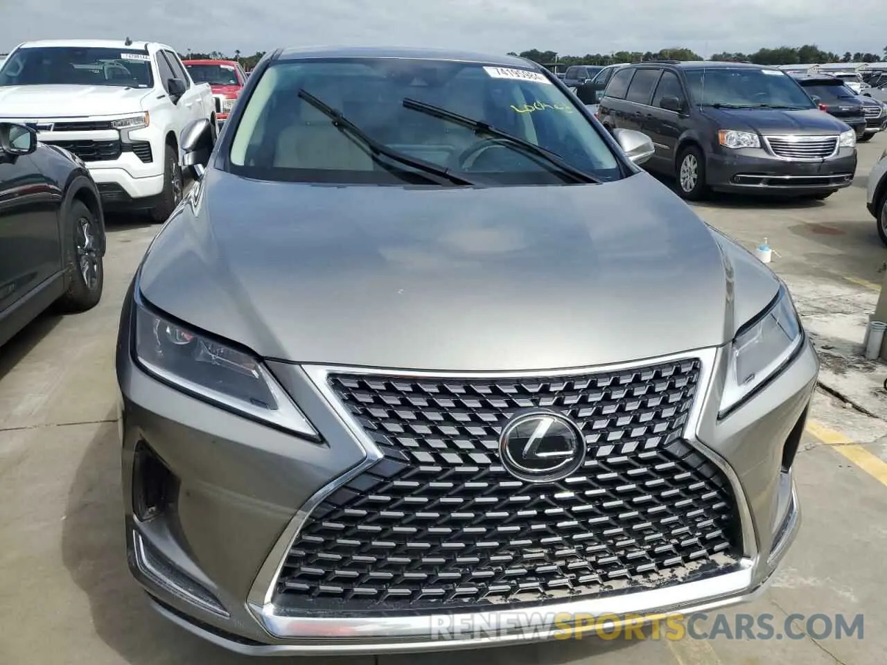 5 Photograph of a damaged car 2T2AZMAA0NC222748 LEXUS RX350 2022