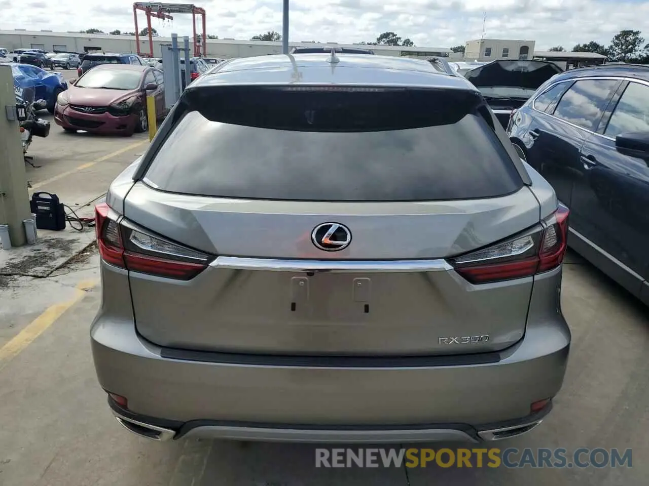 6 Photograph of a damaged car 2T2AZMAA0NC222748 LEXUS RX350 2022