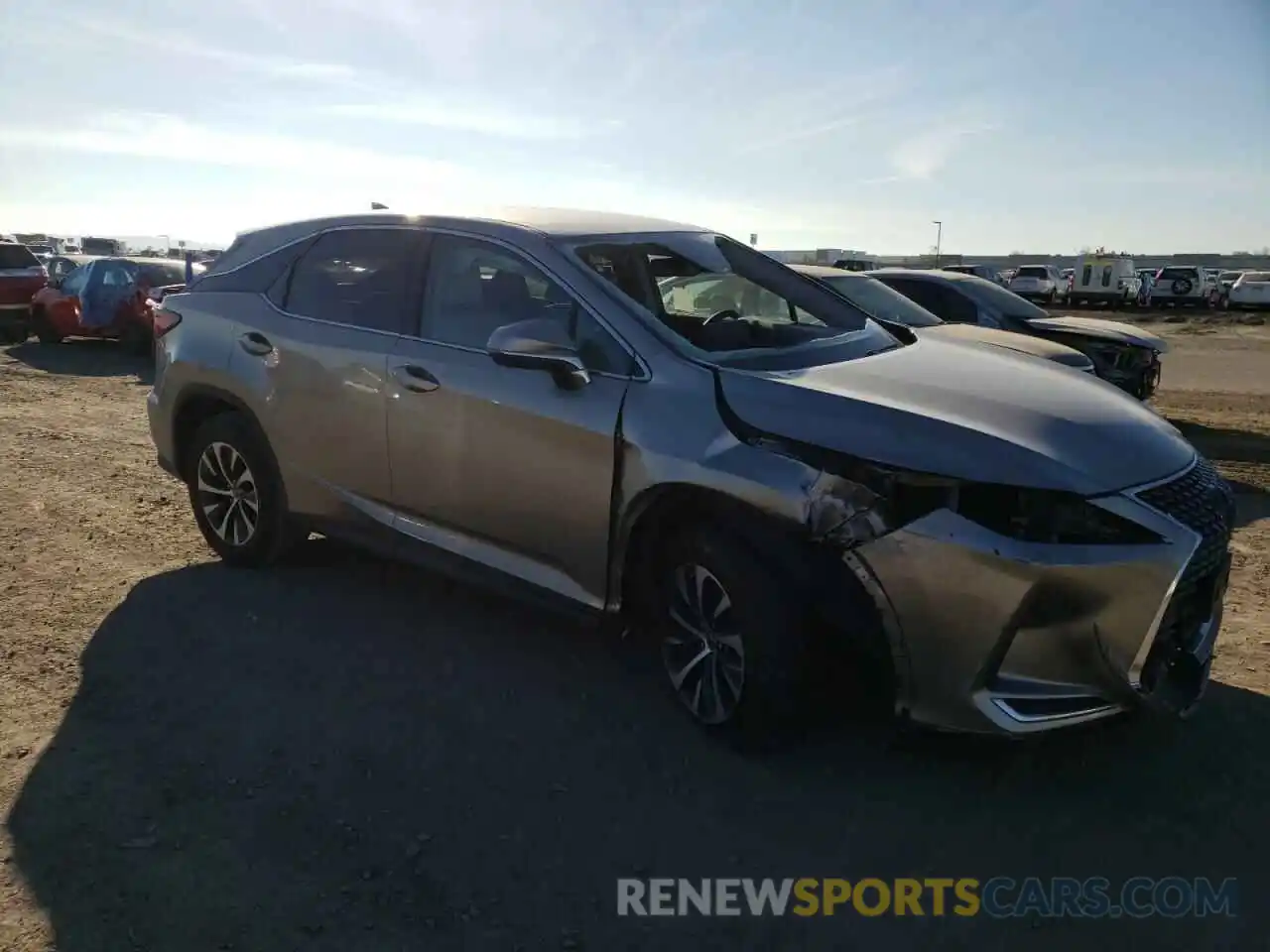 4 Photograph of a damaged car 2T2AZMAA1NC227148 LEXUS RX350 2022