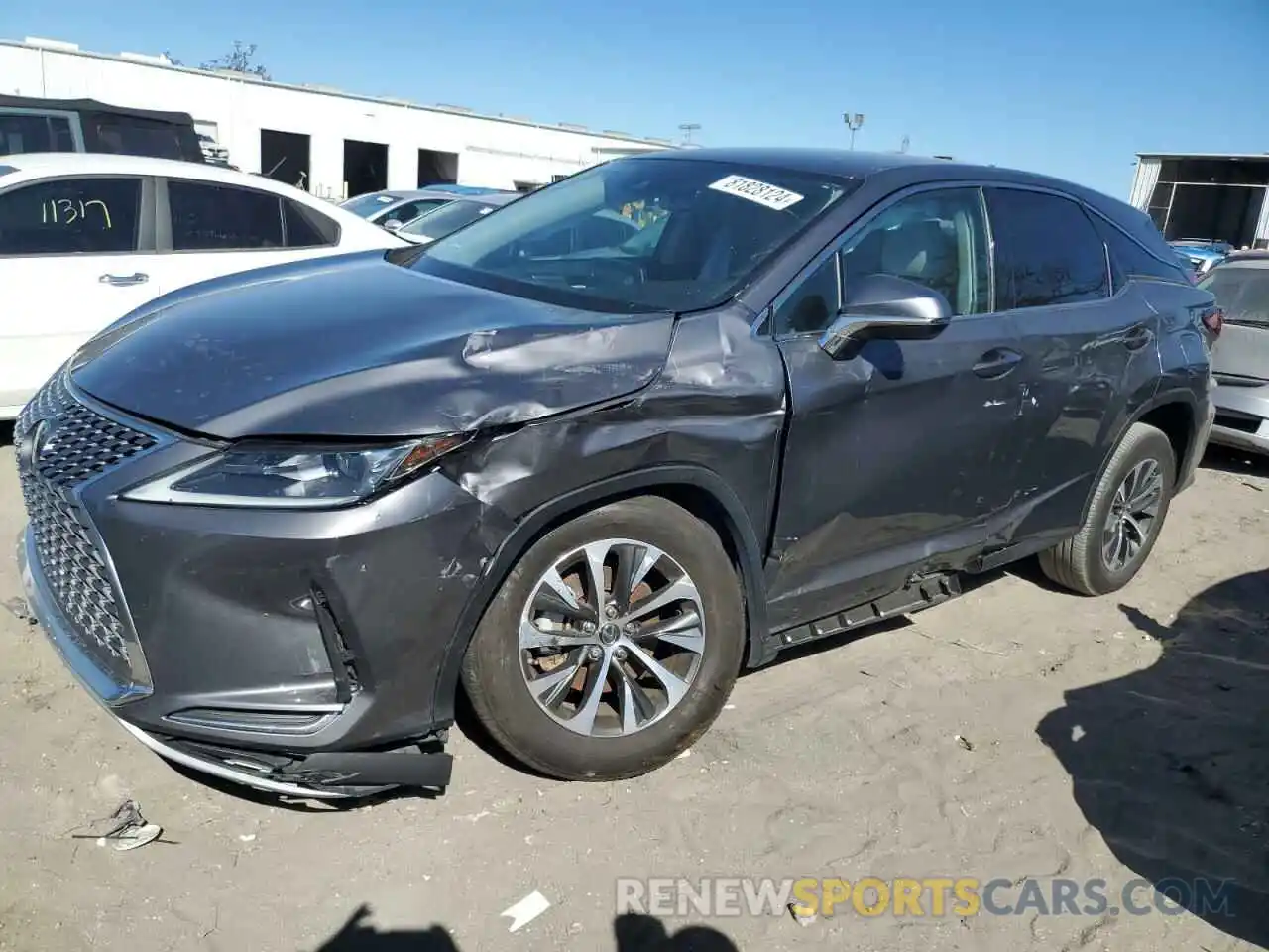 1 Photograph of a damaged car 2T2AZMAA1NC228154 LEXUS RX350 2022