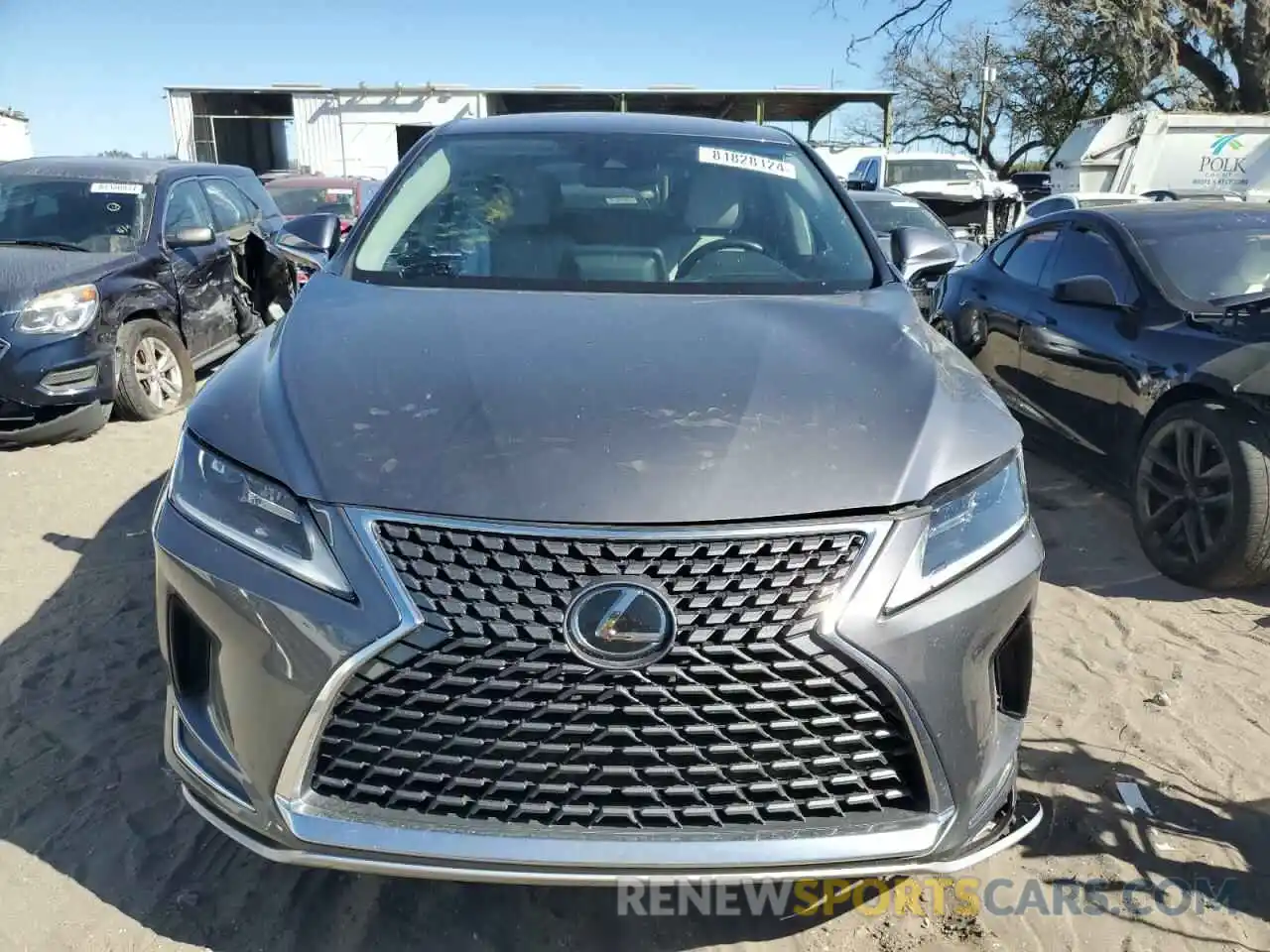 5 Photograph of a damaged car 2T2AZMAA1NC228154 LEXUS RX350 2022