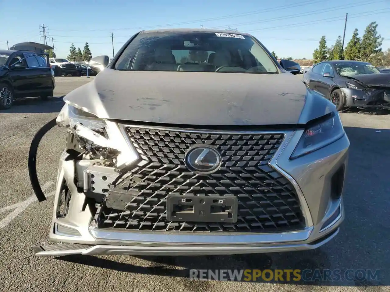 5 Photograph of a damaged car 2T2AZMAA3NC249281 LEXUS RX350 2022