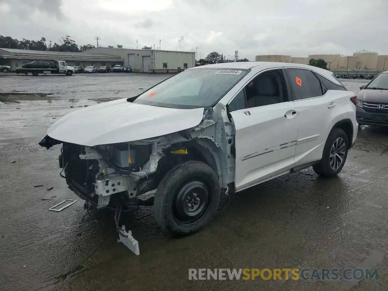 1 Photograph of a damaged car 2T2AZMDA5NC336823 LEXUS RX350 2022