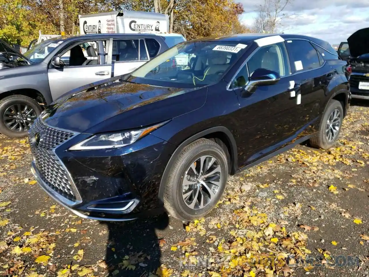 2 Photograph of a damaged car 2T2AZMDA9NC308894 LEXUS RX350 2022