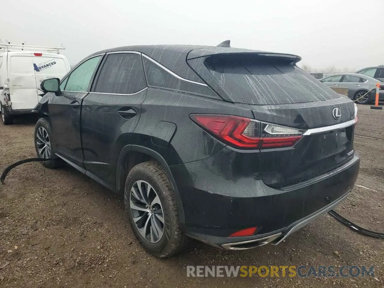 2 Photograph of a damaged car 2T2AZMDA9NC357125 LEXUS RX350 2022