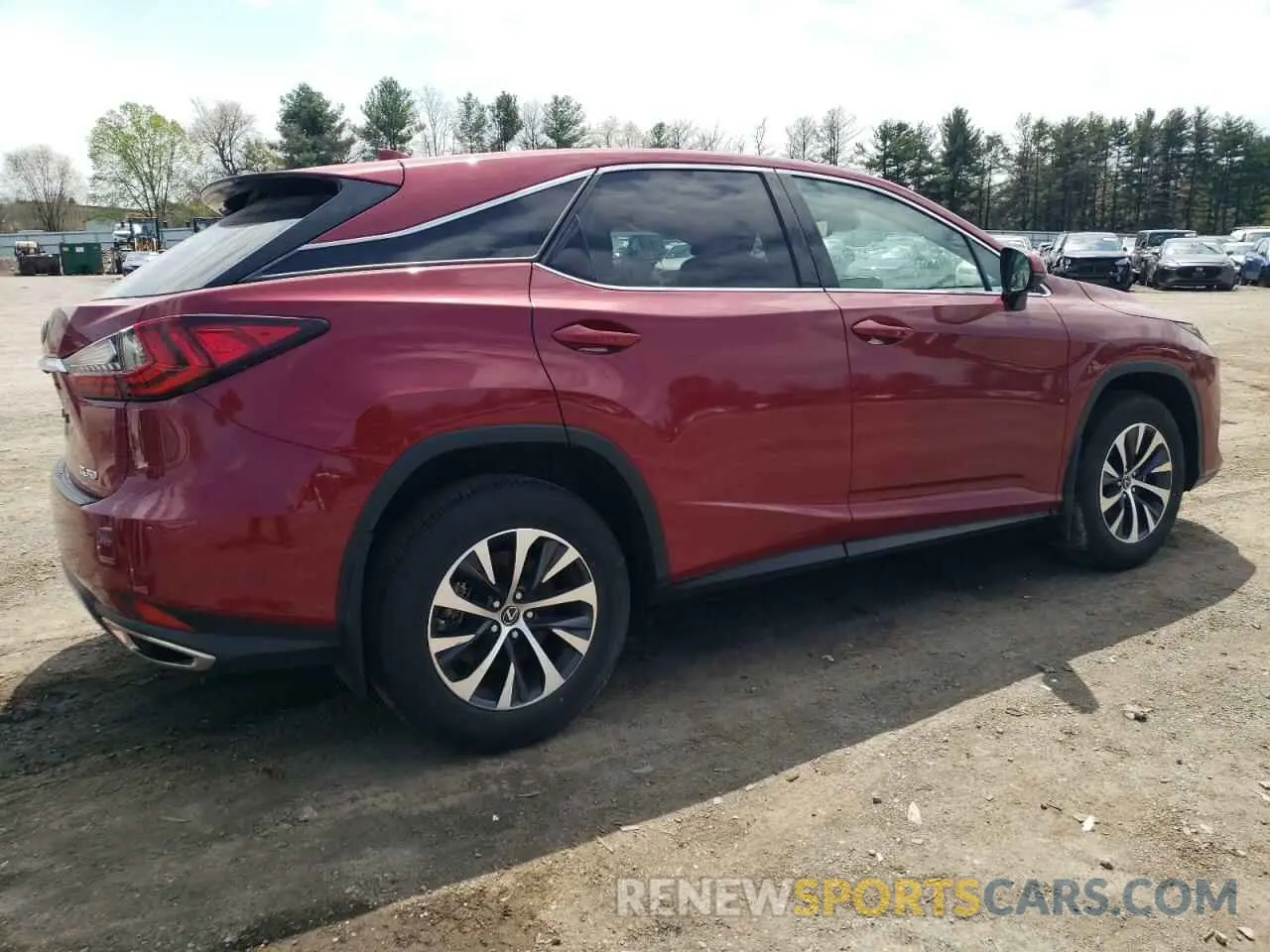 3 Photograph of a damaged car 2T2AZMDA9NC361689 LEXUS RX350 2022