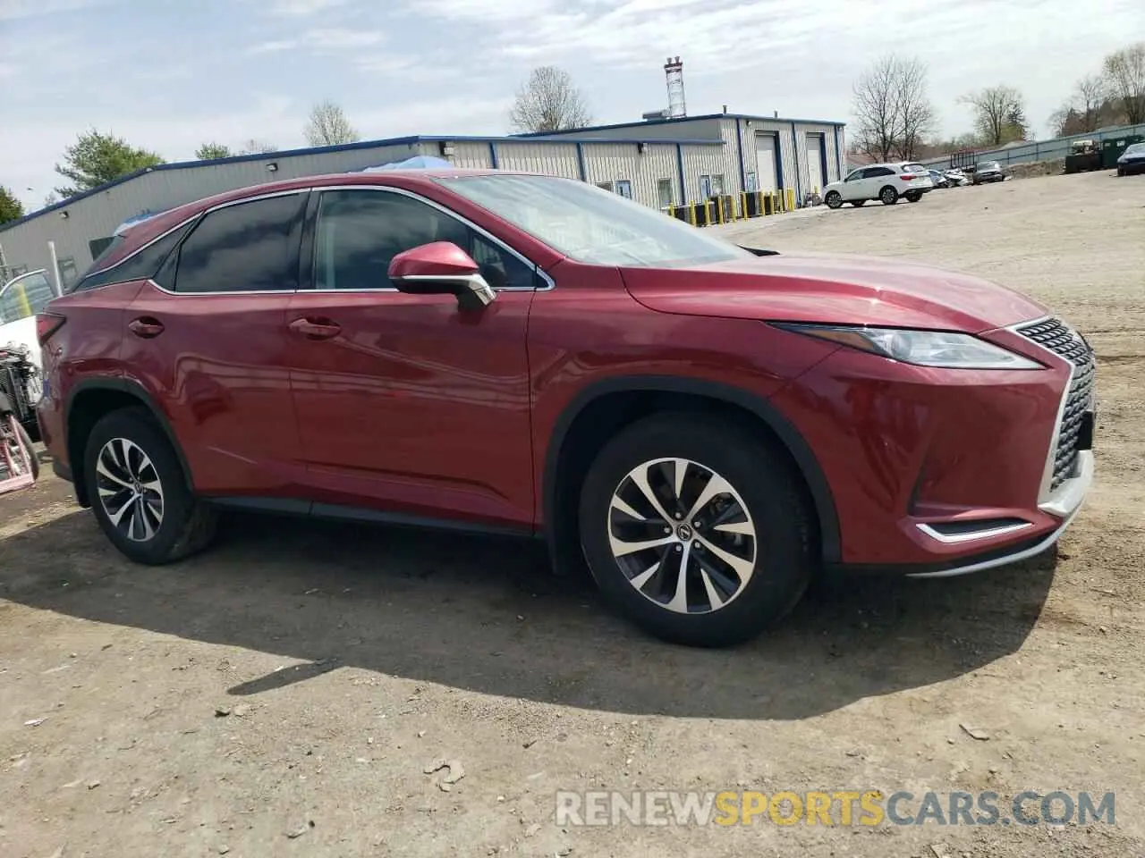 4 Photograph of a damaged car 2T2AZMDA9NC361689 LEXUS RX350 2022