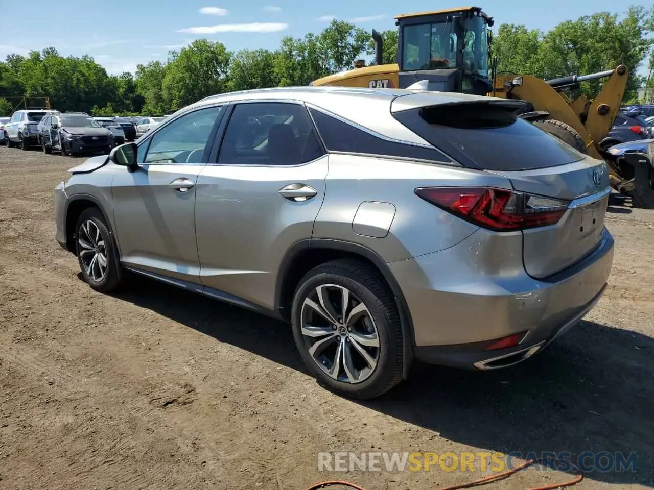 2 Photograph of a damaged car 2T2HZMAA0NC231464 LEXUS RX350 2022