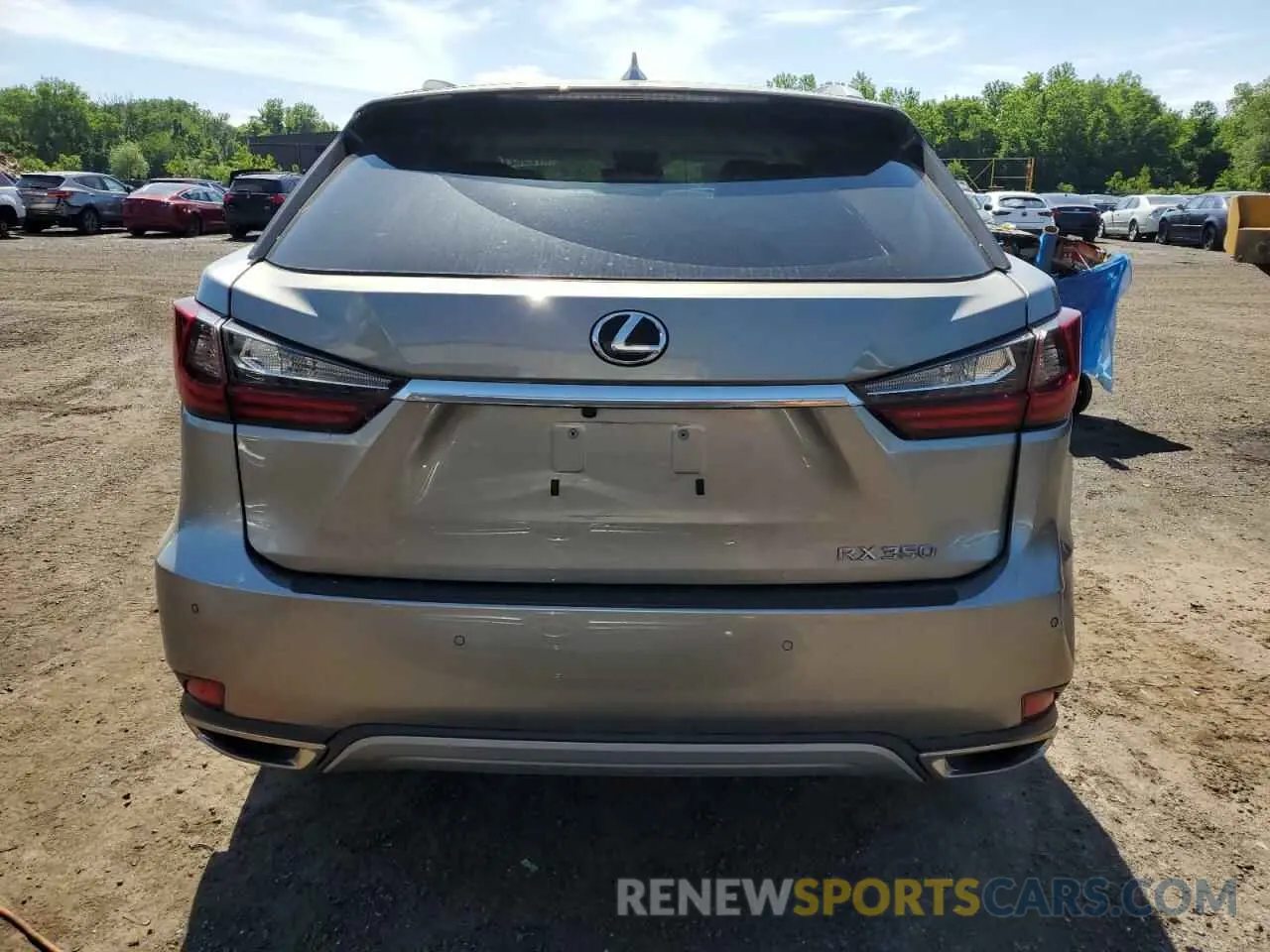 6 Photograph of a damaged car 2T2HZMAA0NC231464 LEXUS RX350 2022