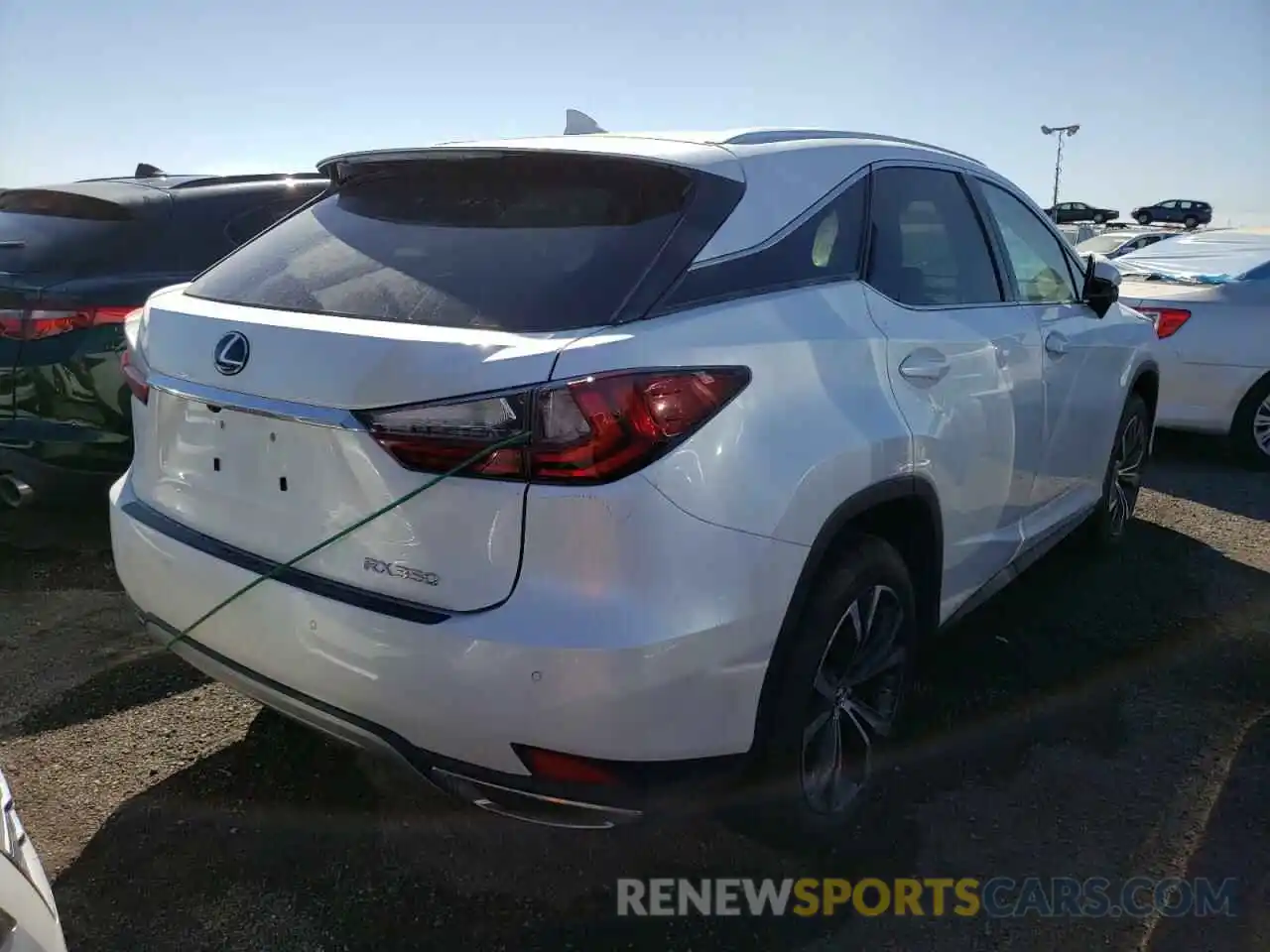 4 Photograph of a damaged car 2T2HZMAA0NC233702 LEXUS RX350 2022