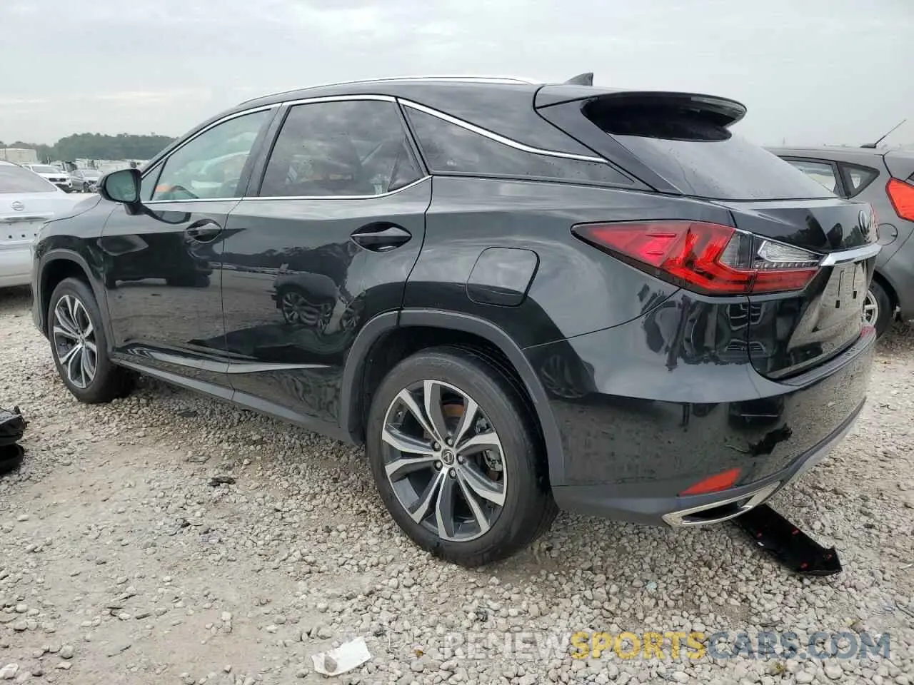 2 Photograph of a damaged car 2T2HZMAA0NC241282 LEXUS RX350 2022