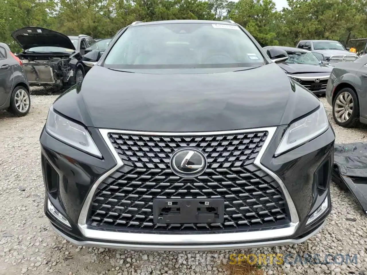5 Photograph of a damaged car 2T2HZMAA0NC241282 LEXUS RX350 2022