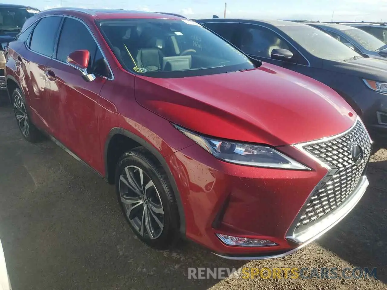 4 Photograph of a damaged car 2T2HZMAA0NC260561 LEXUS RX350 2022