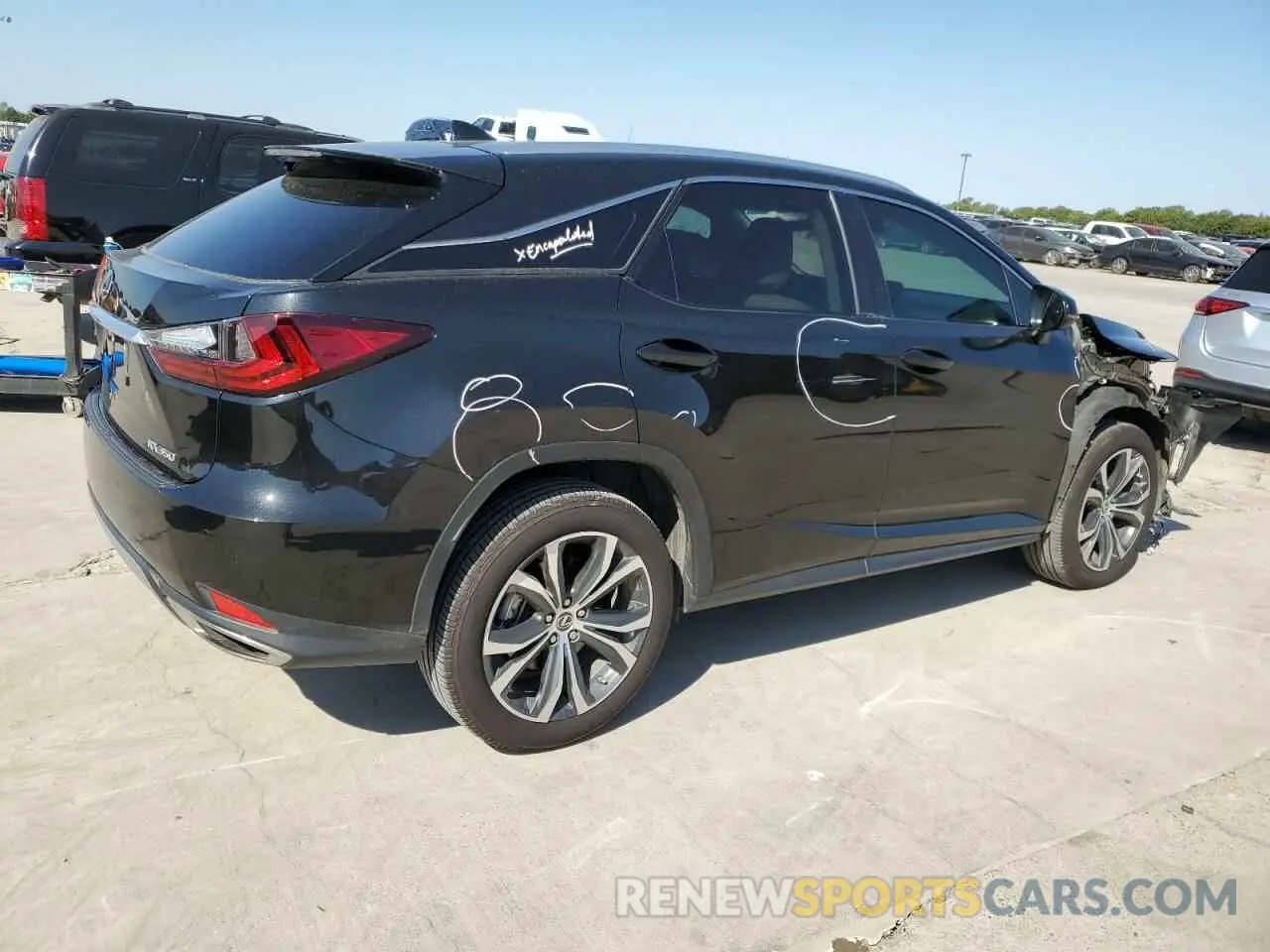 3 Photograph of a damaged car 2T2HZMAA1NC226208 LEXUS RX350 2022