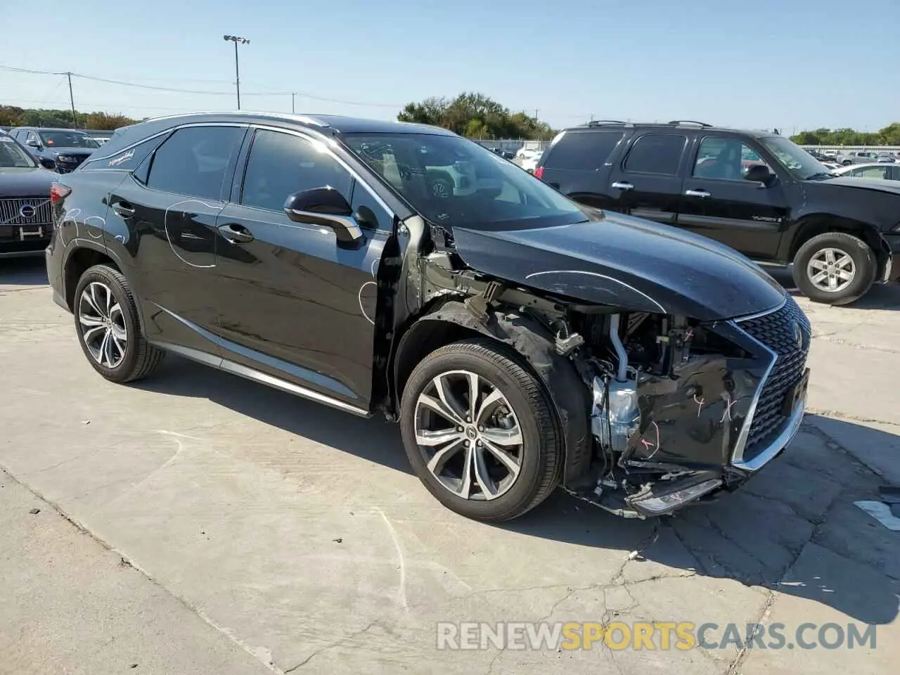 4 Photograph of a damaged car 2T2HZMAA1NC226208 LEXUS RX350 2022