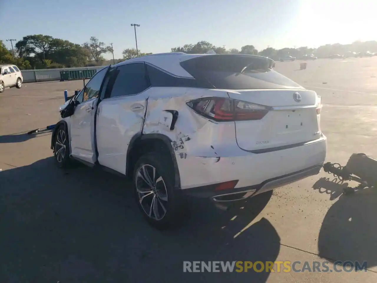 3 Photograph of a damaged car 2T2HZMAA1NC230405 LEXUS RX350 2022