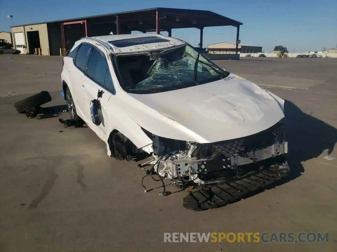 9 Photograph of a damaged car 2T2HZMAA1NC230405 LEXUS RX350 2022