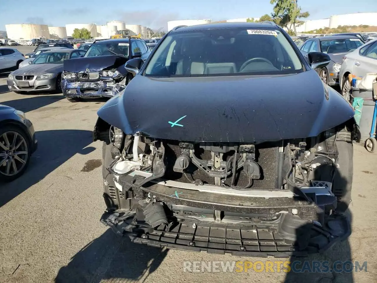 5 Photograph of a damaged car 2T2HZMAA1NC235877 LEXUS RX350 2022