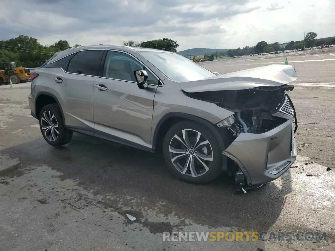 4 Photograph of a damaged car 2T2HZMAA1NC240738 LEXUS RX350 2022