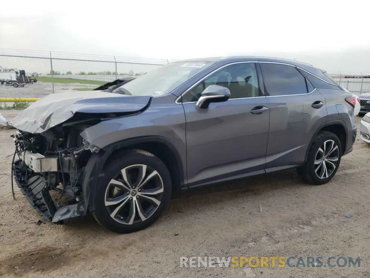 1 Photograph of a damaged car 2T2HZMAA1NC241985 LEXUS RX350 2022