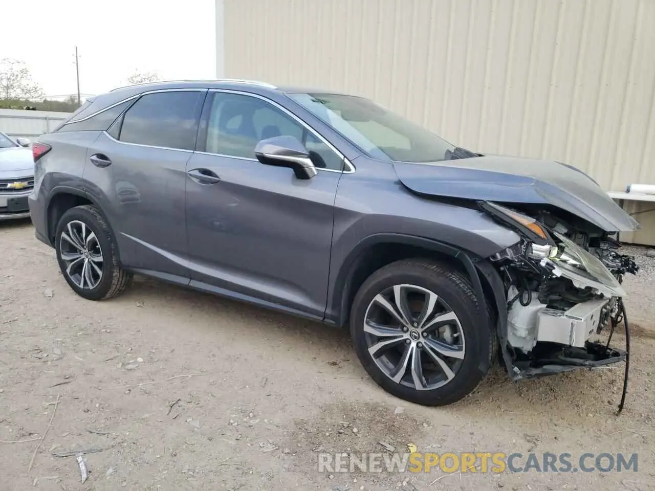 4 Photograph of a damaged car 2T2HZMAA1NC241985 LEXUS RX350 2022