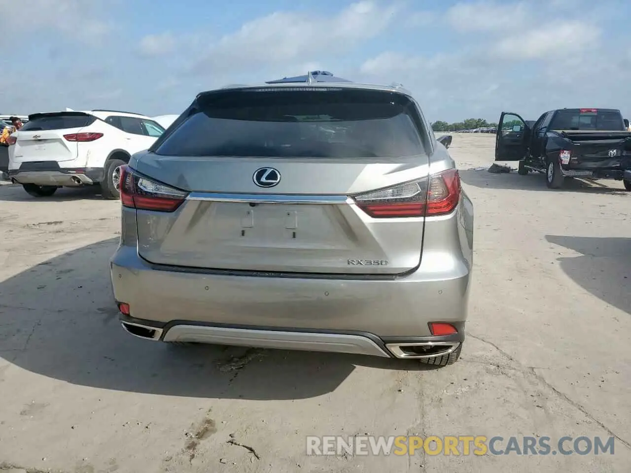 6 Photograph of a damaged car 2T2HZMAA1NC242585 LEXUS RX350 2022