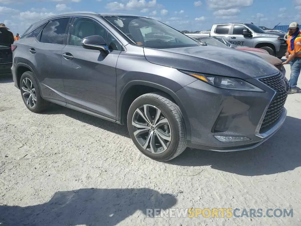4 Photograph of a damaged car 2T2HZMAA1NC256115 LEXUS RX350 2022