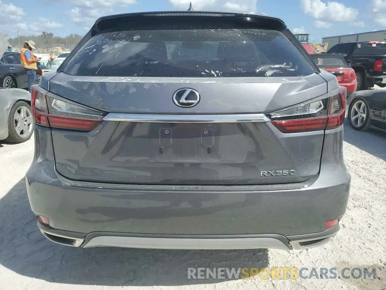 6 Photograph of a damaged car 2T2HZMAA1NC256115 LEXUS RX350 2022