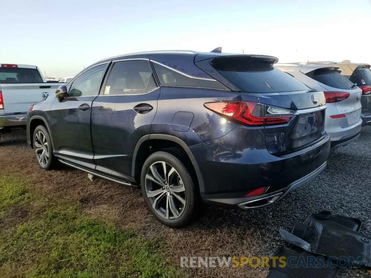 2 Photograph of a damaged car 2T2HZMAA1NC256261 LEXUS RX350 2022