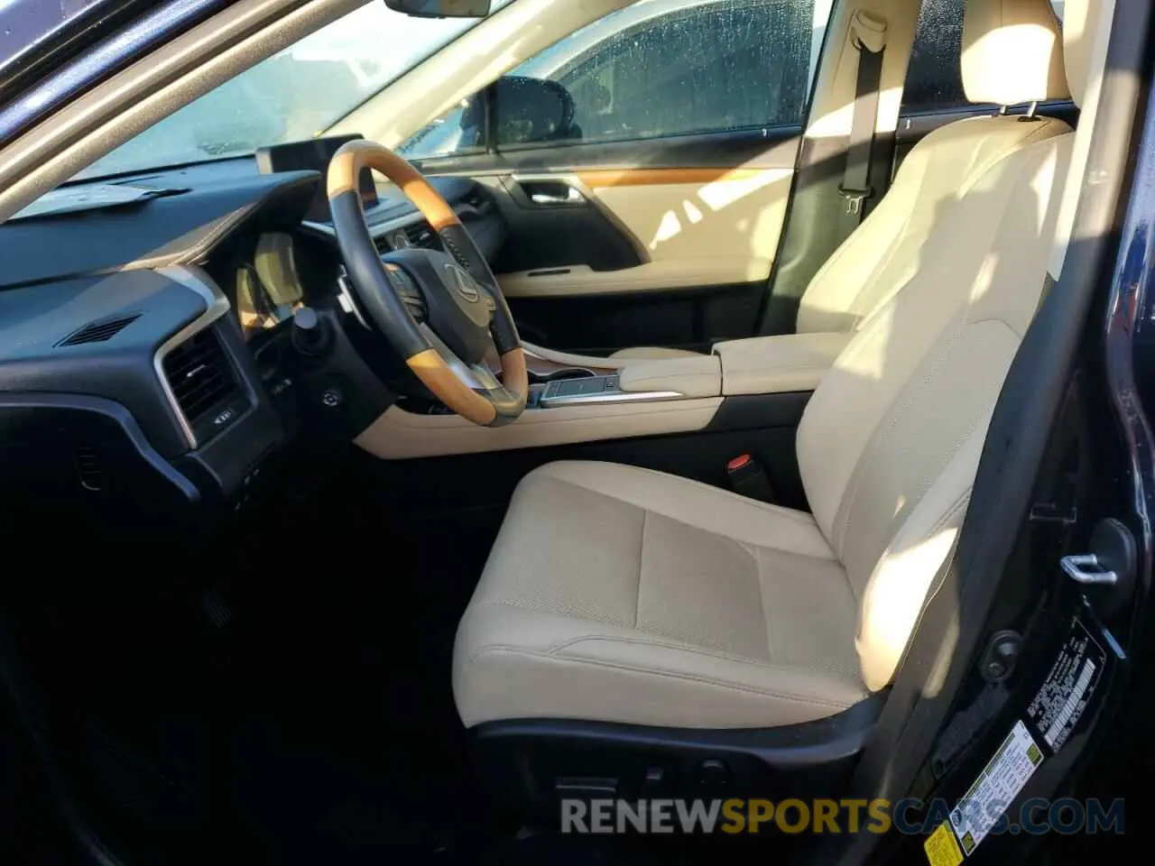 7 Photograph of a damaged car 2T2HZMAA1NC256261 LEXUS RX350 2022
