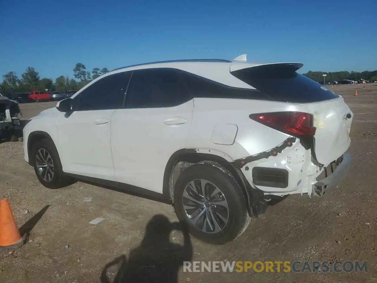 2 Photograph of a damaged car 2T2HZMAA1NC256907 LEXUS RX350 2022