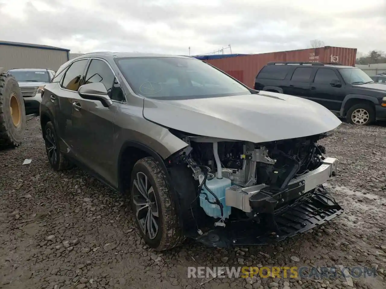 1 Photograph of a damaged car 2T2HZMAA2NC224385 LEXUS RX350 2022