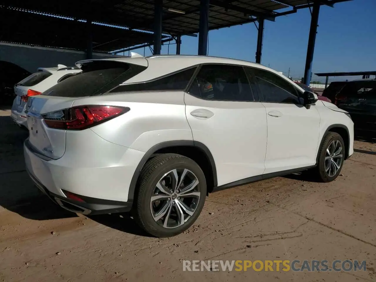 3 Photograph of a damaged car 2T2HZMAA2NC229991 LEXUS RX350 2022