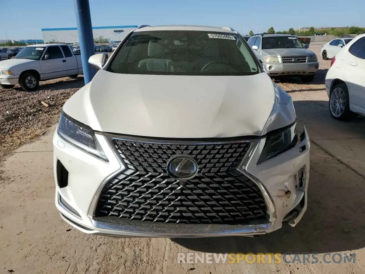 5 Photograph of a damaged car 2T2HZMAA2NC229991 LEXUS RX350 2022