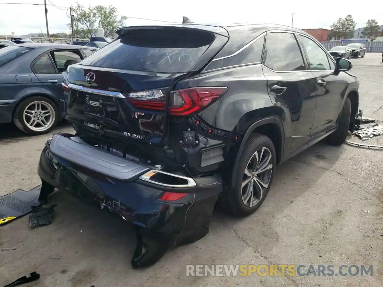 4 Photograph of a damaged car 2T2HZMAA2NC242577 LEXUS RX350 2022