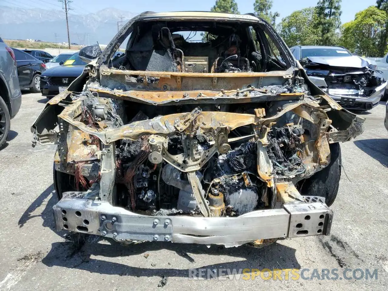 5 Photograph of a damaged car 2T2HZMAA2NC244975 LEXUS RX350 2022