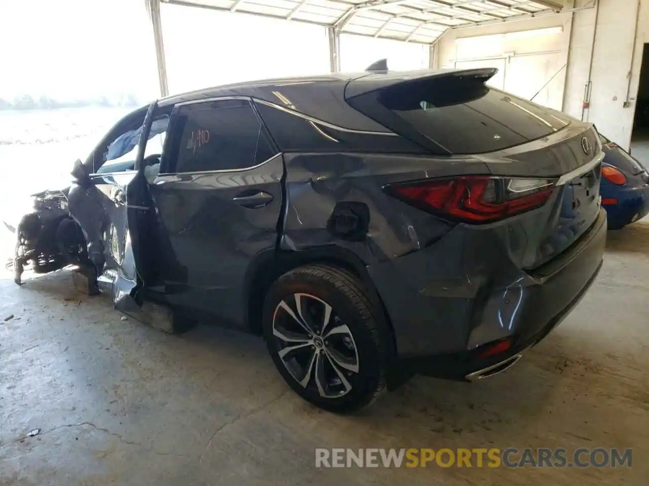 3 Photograph of a damaged car 2T2HZMAA2NC246404 LEXUS RX350 2022