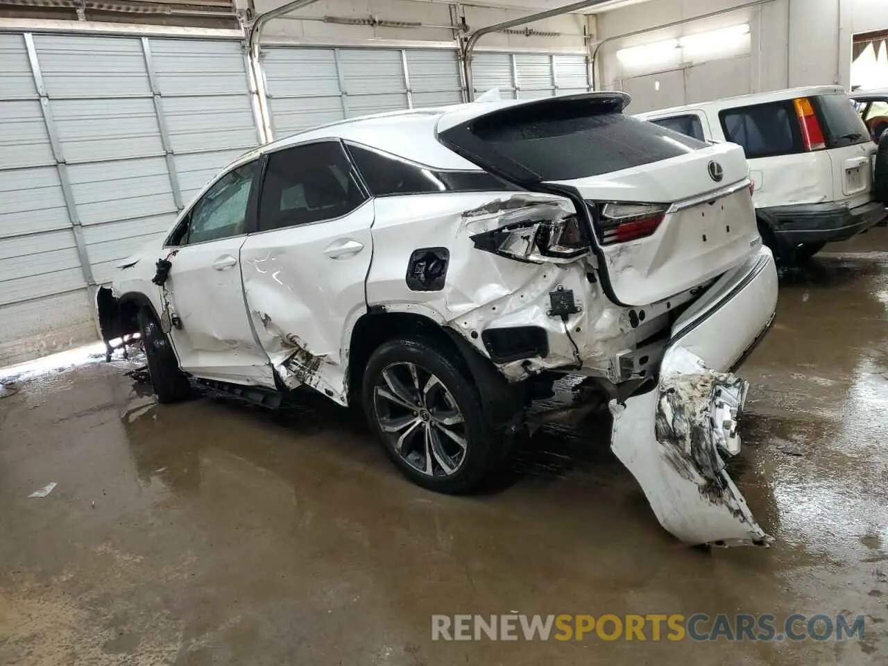 2 Photograph of a damaged car 2T2HZMAA2NC253854 LEXUS RX350 2022