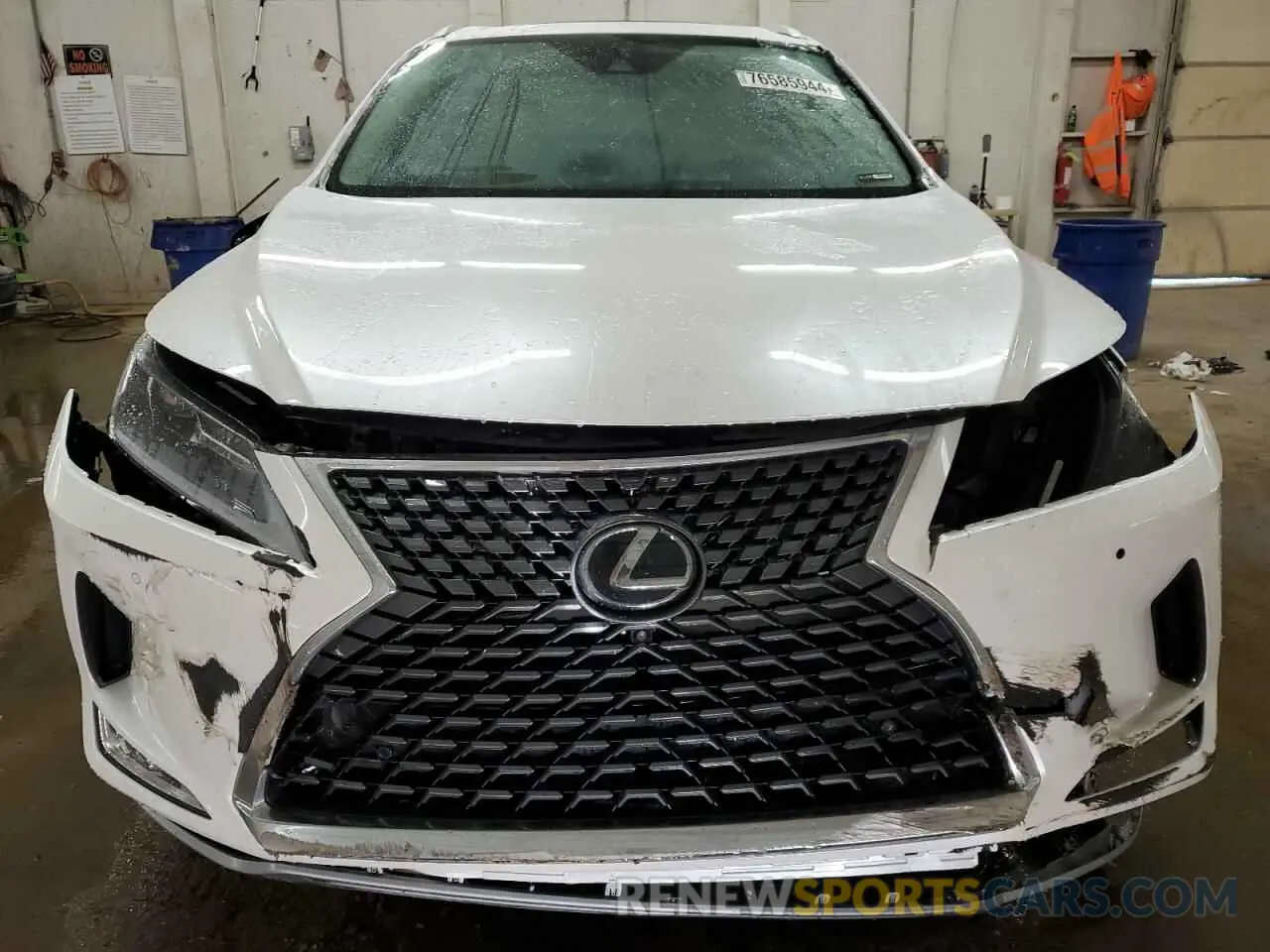 5 Photograph of a damaged car 2T2HZMAA2NC253854 LEXUS RX350 2022