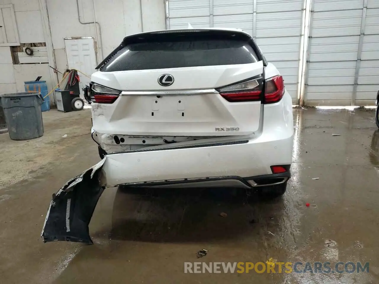 6 Photograph of a damaged car 2T2HZMAA2NC253854 LEXUS RX350 2022