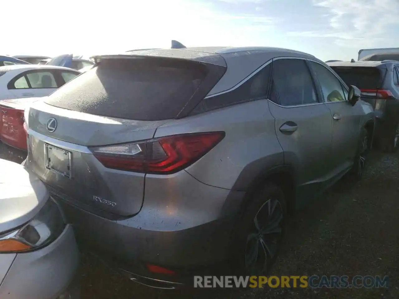 4 Photograph of a damaged car 2T2HZMAA2NC254759 LEXUS RX350 2022