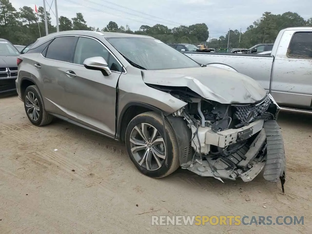 4 Photograph of a damaged car 2T2HZMAA3NC226582 LEXUS RX350 2022