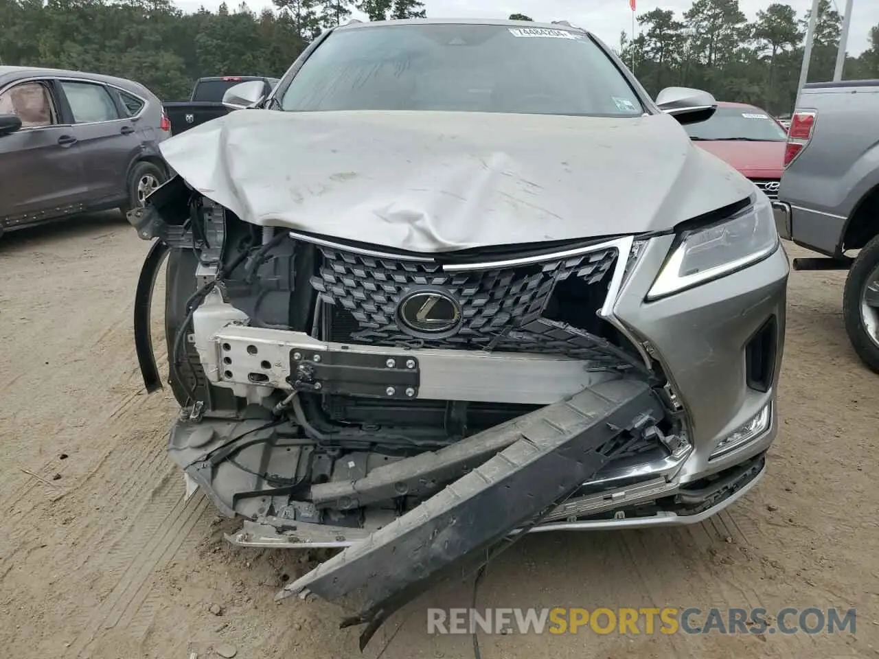 5 Photograph of a damaged car 2T2HZMAA3NC226582 LEXUS RX350 2022