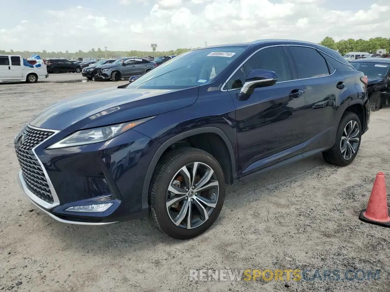 1 Photograph of a damaged car 2T2HZMAA3NC226842 LEXUS RX350 2022