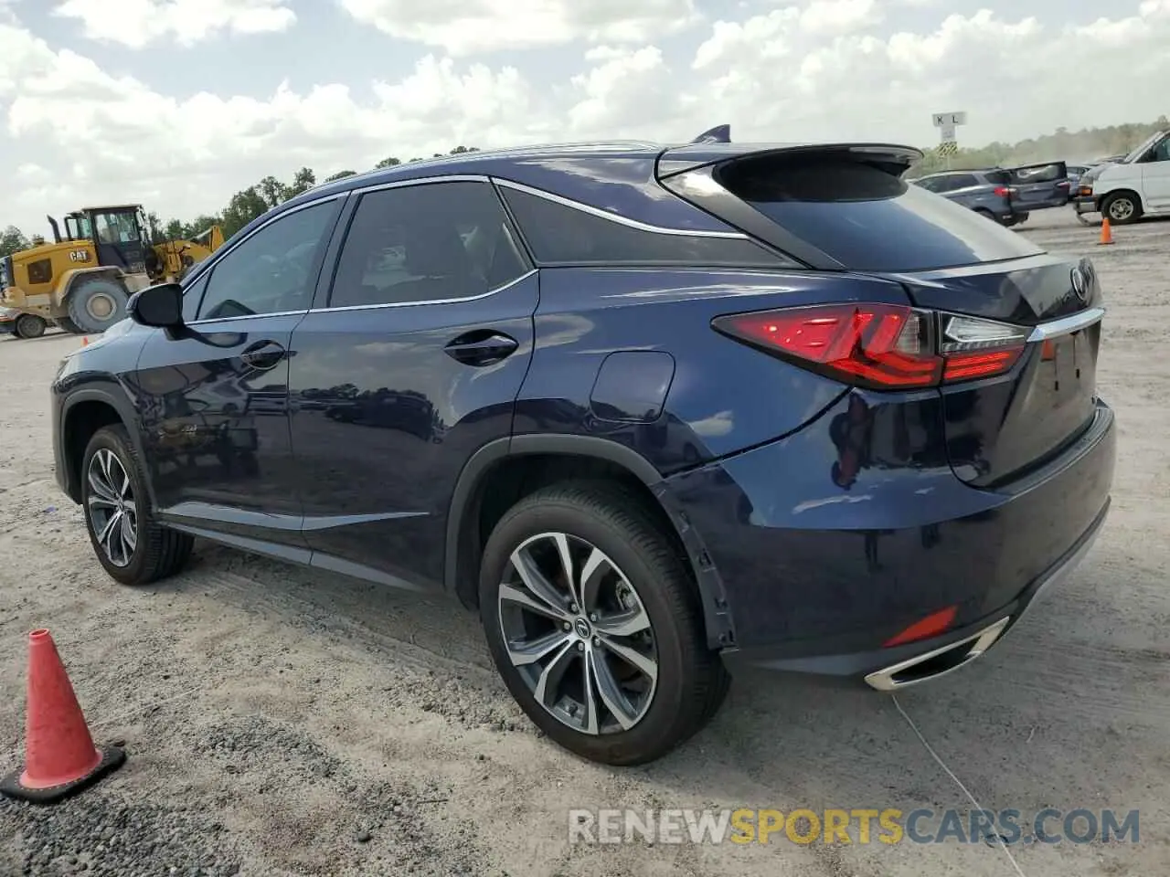 2 Photograph of a damaged car 2T2HZMAA3NC226842 LEXUS RX350 2022