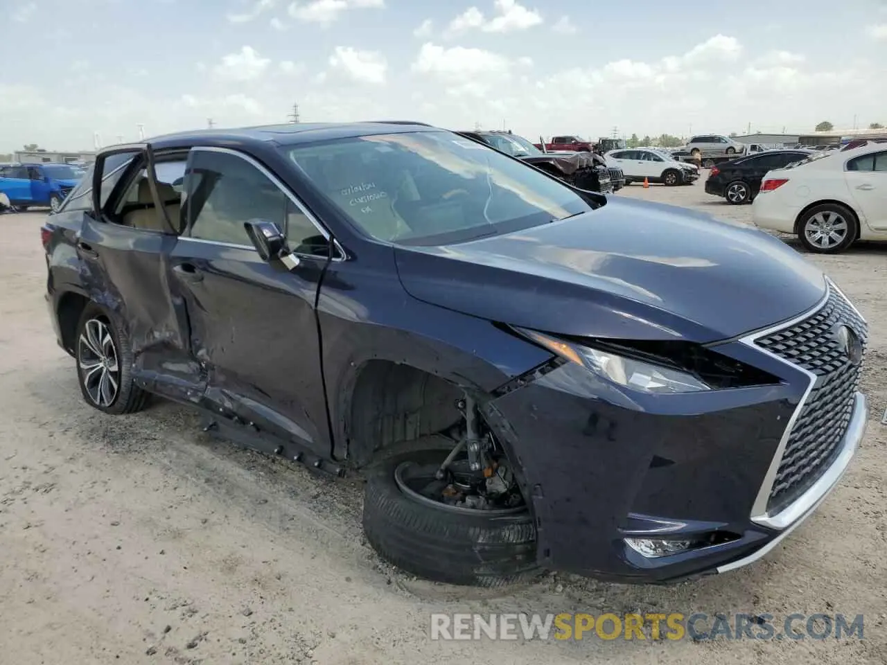 4 Photograph of a damaged car 2T2HZMAA3NC226842 LEXUS RX350 2022