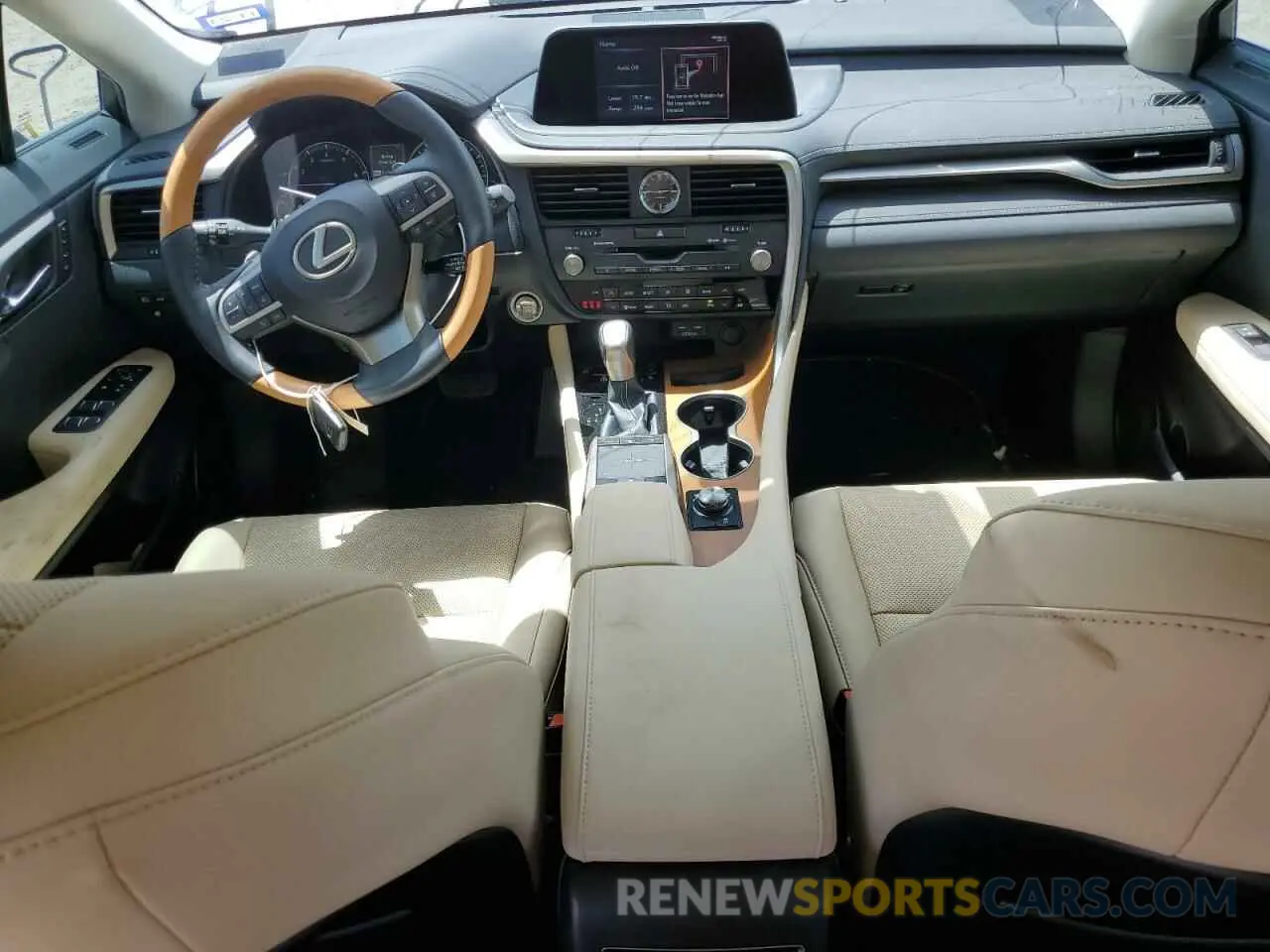 8 Photograph of a damaged car 2T2HZMAA3NC226842 LEXUS RX350 2022