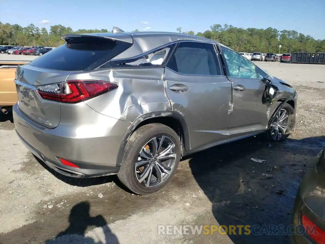 3 Photograph of a damaged car 2T2HZMAA3NC227103 LEXUS RX350 2022