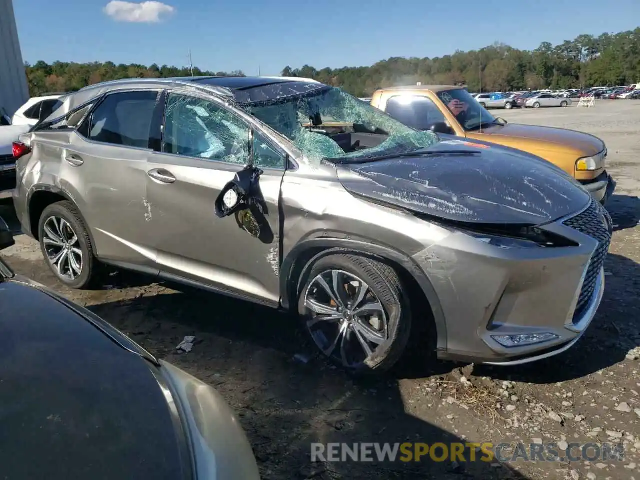 4 Photograph of a damaged car 2T2HZMAA3NC227103 LEXUS RX350 2022